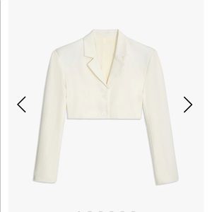 We wore what blazer and trouser short set